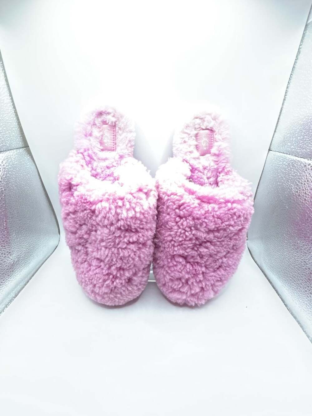 UGG Fluff Yeah Slide Pink Slippers Size 10